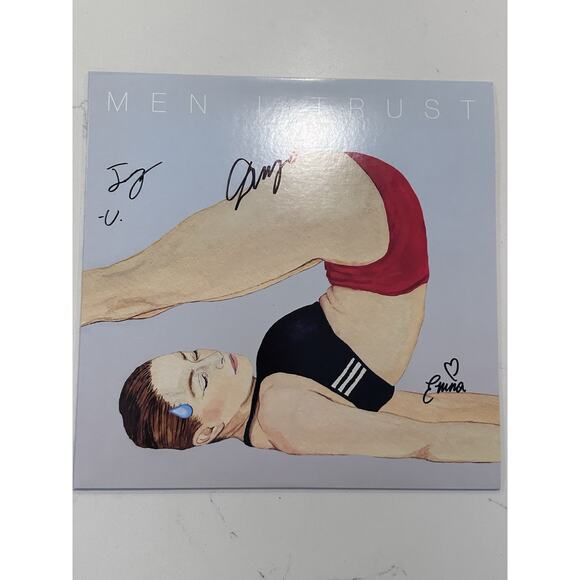 SIGNED MEN I TRUST Headroom LE Silver Vinyl 10th Anniversary /1000 Autograph #2 - Picture 5 of 7